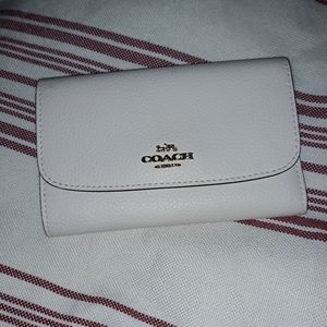 Coach meduim trifold wallet